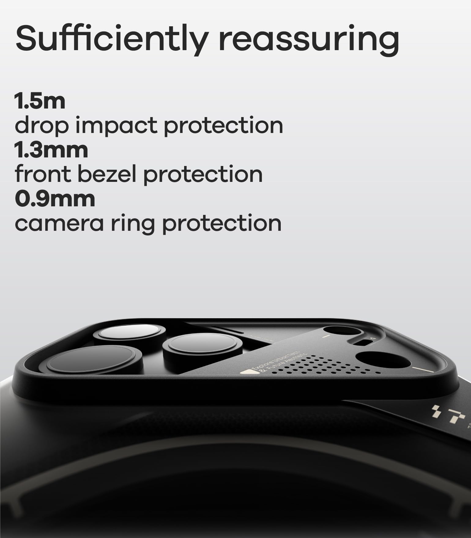 Aulumu A17 iPhone 17 Pro Max Magnetic Thermal Case+ A01 Titanium Case with Apple Watch Ultra Band 49MM,Includes (A17) Gray + (A01) White - Image 8